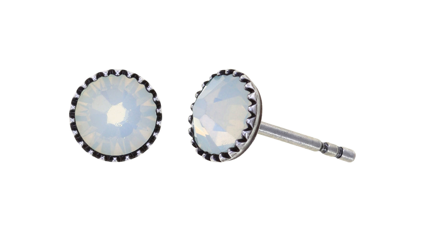 Konplott Ohrringe Black Jack Stecker klein
