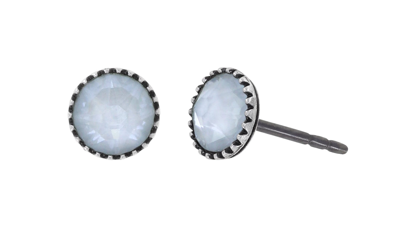 Konplott Ohrringe Black Jack Stecker klein