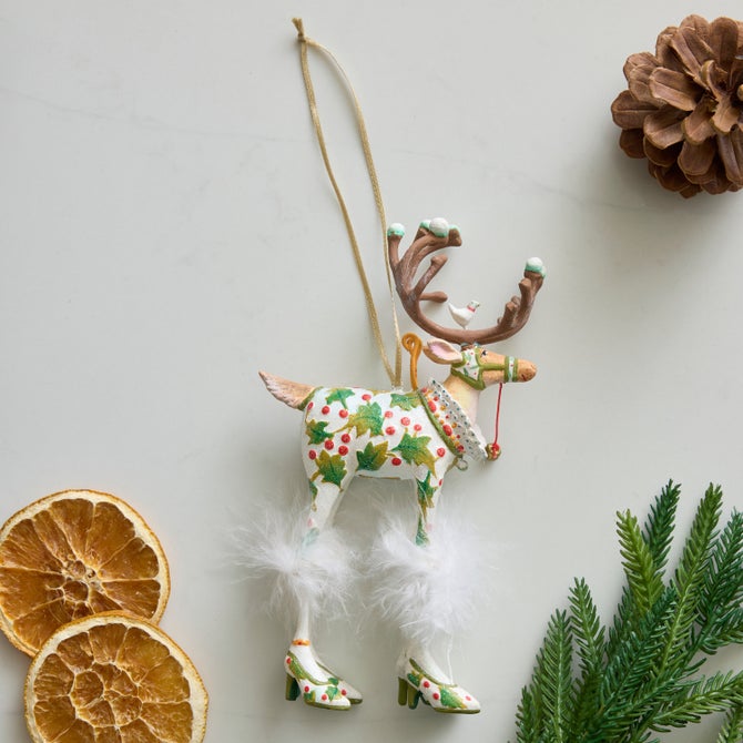 Dash Away Vixen Reindeer Ornament
