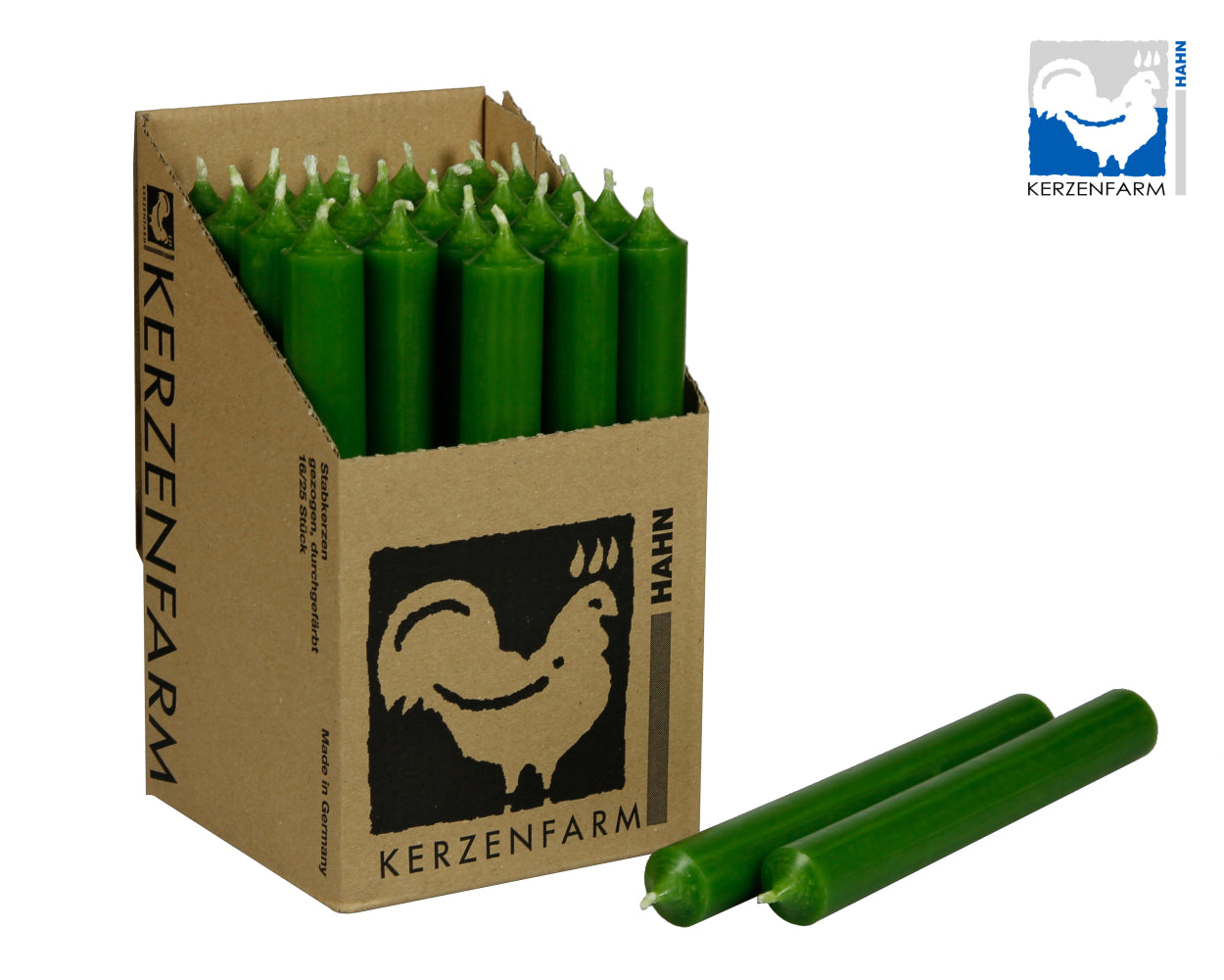 Kerzenfarm Hahn Stabkerze 180 x 22 mm