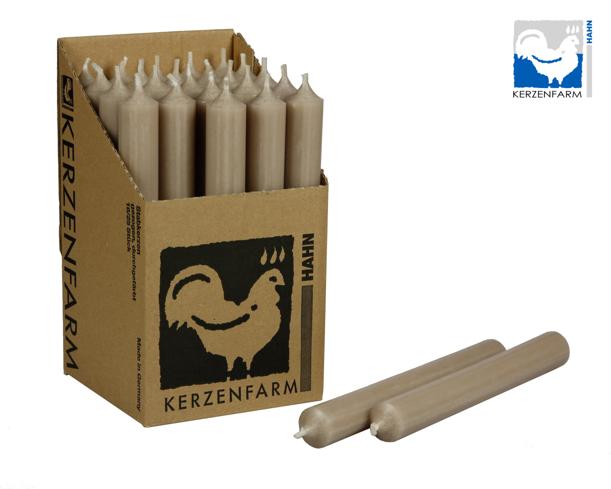 Kerzenfarm Hahn Stabkerze 180 x 22 mm