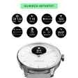 Withings Damenuhr ScanWatch Light silber/grau