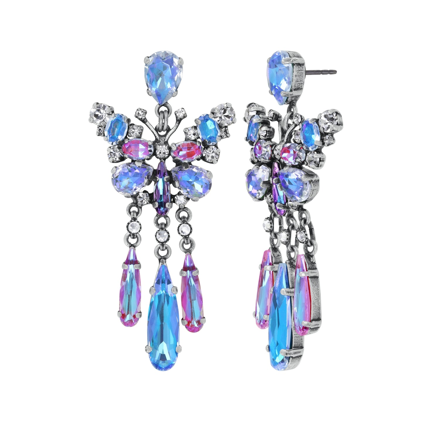 Ohrstecker baumelnd Butterfly Dance