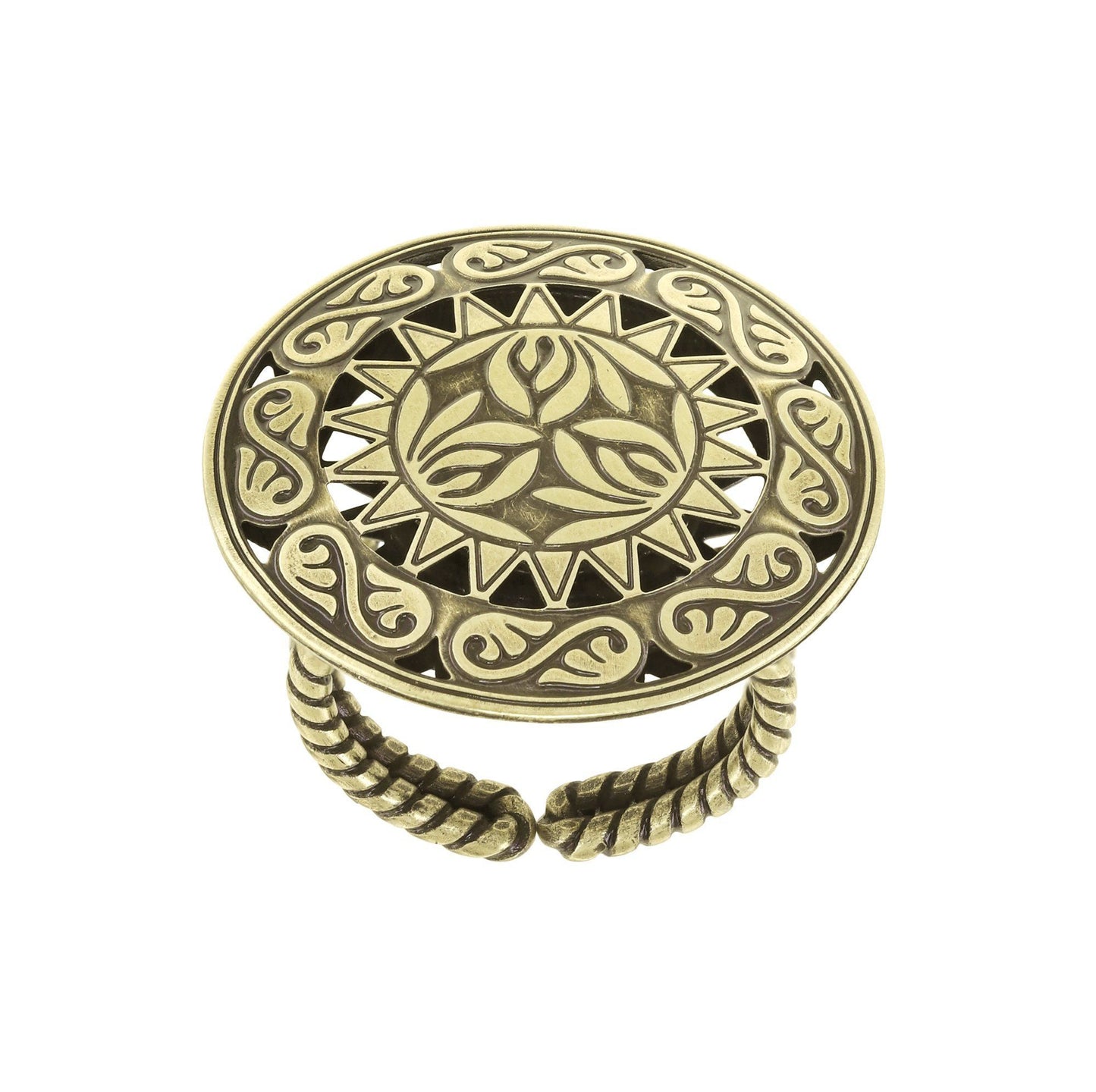 Ring Shades of Light Brass